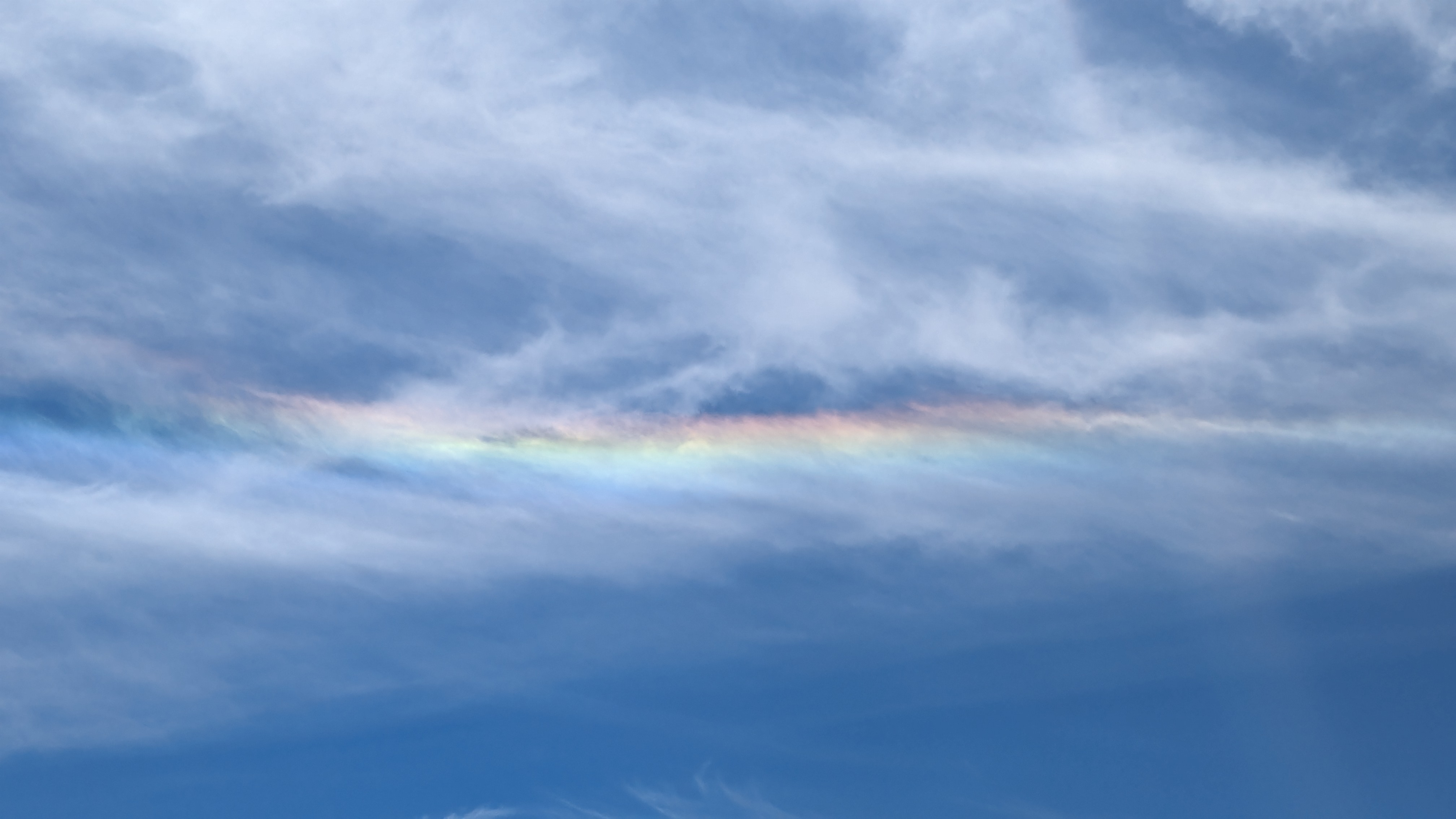Fire Rainbow Within Cirrus Unicus