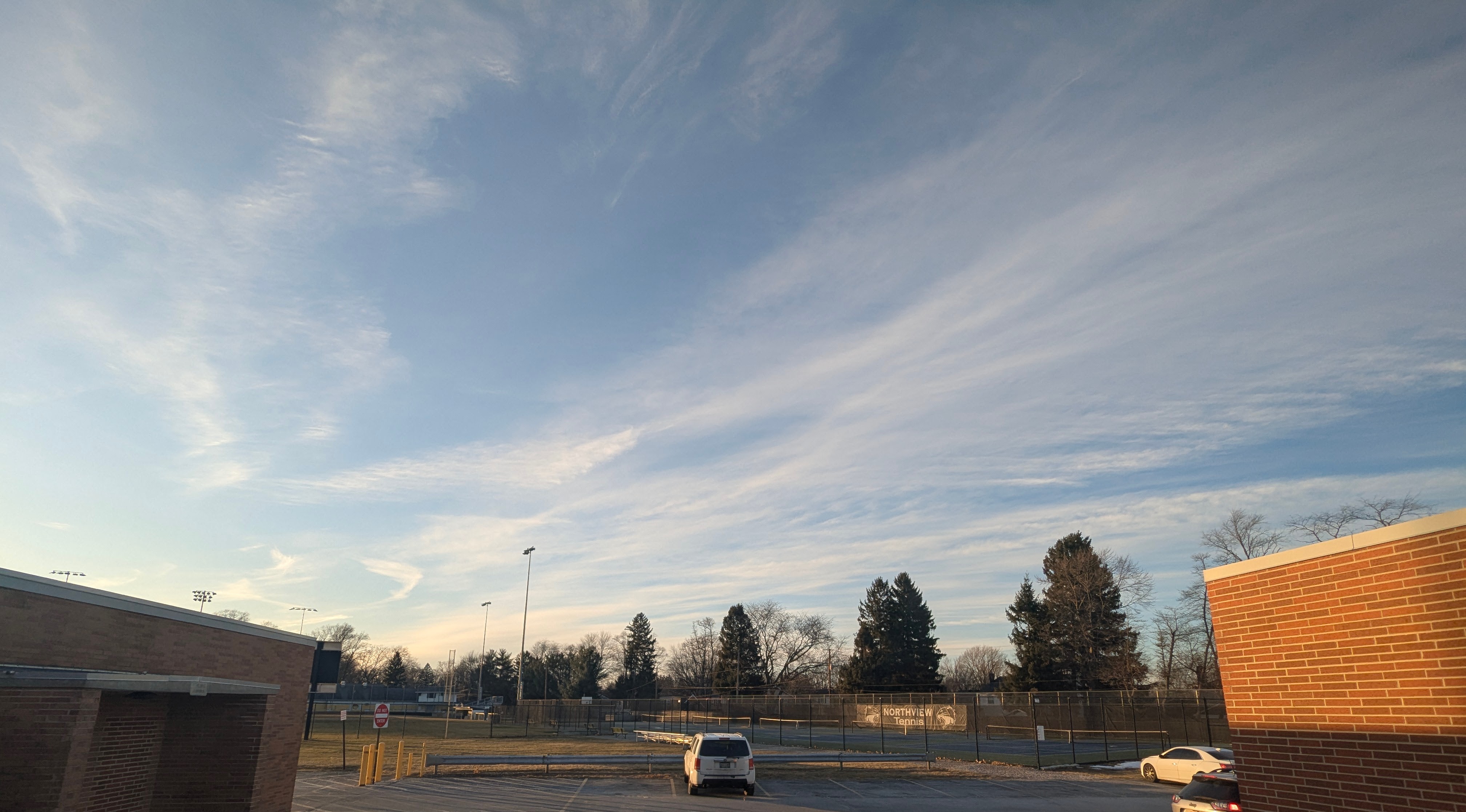 Lightning strike over Lake Erie
